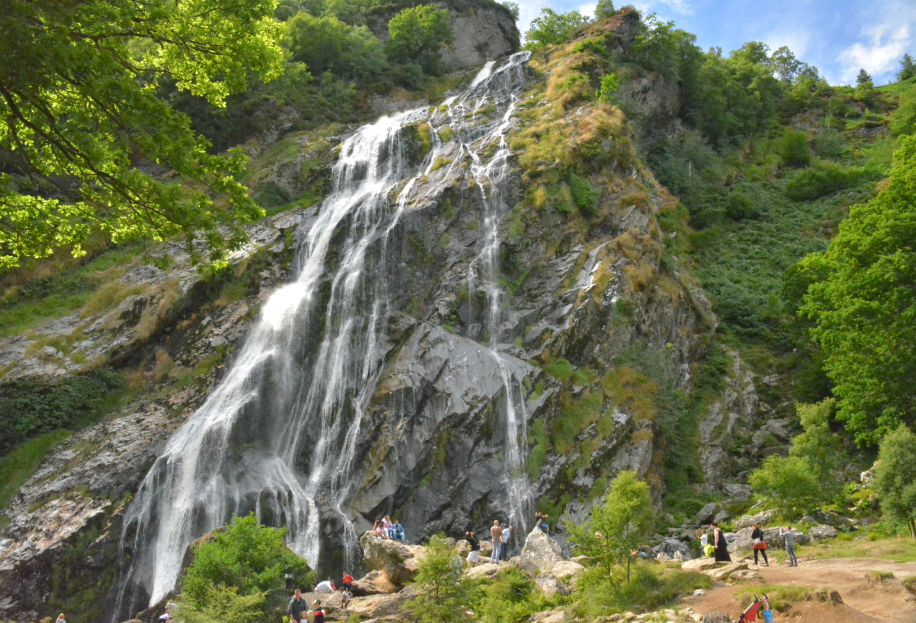 Powerscourt Waterfall &amp; Gardens, County Wicklow, Ireland